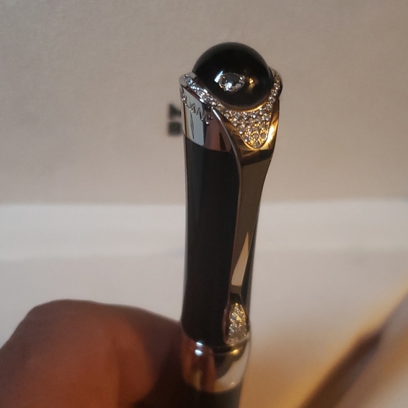 Montblanc Rollerball pen Etoile Precieuse "63 Diam - Picture 5 of 8